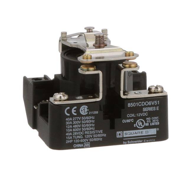 8501CDO6V51 Schneider Electric  Power Relays Over 2 Amps